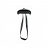 Pull Up Handles Ergonomic Exercise Resistance Band Tranining Grip Handles For Home Gym Pull up Bars Barbells Black  horns 