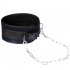 Pull up Weight Belt Chain Thickening Muscle Strength Trainer black