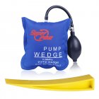 Pump Wedge Locksmith Tools Car Audio Door Extrusion Disassembly Screwdriver Air Wedge Airbag Lock Pick Set blue+yellow