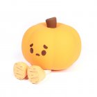 Pumpkin Night Light USB Rechargeable Touch Control Brightness Adjustable Silicone Night Light With Timer