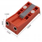 Punch Locator Inclined Hole Positioner Drilling Tool For Carpenter Essential Woodworking Accessory Inclined Hole Locator Positioner
