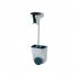 Punch free Universal Shower  Bracket Adjustable Shower Holder Bathroom Accessories Hair dryer rack Nordic grey