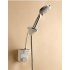 Punch free Universal Shower  Bracket Adjustable Shower Holder Bathroom Accessories Hair dryer rack Nordic grey