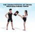 Punching Bag Boxing Pad Sand Bag Fitness Taekwondo Hand Kicking Pad PU Leather Training Gear Muay Thai Foot Target red