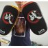 Punching Bag Boxing Pad Sand Bag Fitness Taekwondo Hand Kicking Pad PU Leather Training Gear Muay Thai Foot Target white