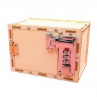 Pupil Creative Science Lab Invent Material DIY Mechanical Code Case Stem Toy Wooden