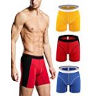 Pure Color Lengthen Mid-rised Shorts for Men White