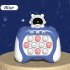 Push Puzzle Game Console Toys With Music Fast Push Stress Relief Sensory Toys For Kids Birthday Gifts Purple