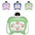 Push Puzzle Game Console Toys With Music Fast Push Stress Relief Sensory Toys For Kids Birthday Gifts green
