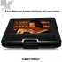 Put those DVDs to good use and thrill the whole family with this 9 Inch Widescreen Portable DVD Player 