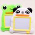 Puzzle Magnetic  Drawing  Board Paint Brush Doodle Board Toy Sketch Pad Toy For Kids Frog