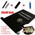 Puzzles Mat Jigsaw Roll Felt Mat Play mat Puzzles Blanket For Up to 1500 Pieces Puzzle Accessories Portable Travel Storage bag black print