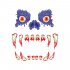 Pvc Halloween Wall  Stickers Ghost Face Party Holiday Decoration Door Stickers
