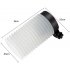 Pvc Light Electric Drill Rubber Dust Collector Electric Hammer Dust Cover White