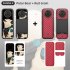 Pvc Stickers Decals Anti scratch Protective Skin Film Accessories Compatible For Insta360 X3 Panoramic Camera Set 2  Dog   Brushed Black