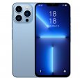 6.3 inch HD I13promax Smart Phone Face MTK6582 4-core 1GB RAM 8GB ROM Android 6.0 Phone Blue