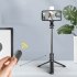 Q02S Portable Selfie Stick Phone Tripod 104 5CM 41 Inches Extendable Tripod Stand Rotation Mobile Phone Selfie Stick Mobile Phone Stainless Steel Tripod Rod Sta