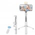 Q02S Portable Selfie Stick Phone Tripod 104 5CM 41 Inches Extendable Tripod Stand Rotation Mobile Phone Selfie Stick Mobile Phone Stainless Steel Tripod Rod Sta
