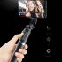 Q02S Portable Selfie Stick Phone Tripod 104 5CM 41 Inches Extendable Tripod Stand Rotation Mobile Phone Selfie Stick Mobile Phone Stainless Steel Tripod Rod Sta