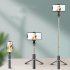 Q03 Extension Rod Adjustable Selfie Stick Tripod Aluminium Alloy Extendable Stick With Remote Control Mobile Phone Tripod Stand Compatible For Android IOS Devic
