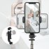 Q03 Extension Rod Adjustable Selfie Stick Tripod Aluminium Alloy Extendable Stick With Remote Control Mobile Phone Tripod Stand Compatible For Android IOS Devic