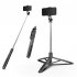 Q05 Selfie Stick Tripod Extendable Mobile Phone Selfie Extension Rod Sturdy Stainless Steel Stand Portable Lightweight Camera Stand For Face Time Zoom Meeting P
