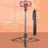 Q05 Selfie Stick Tripod Extendable Mobile Phone Selfie Extension Rod Sturdy Stainless Steel Stand Portable Lightweight Camera Stand For Face Time Zoom Meeting P