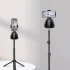 Q1 Automatic Smart Selfie Stick 360 Degree Rotation Mobile Phone Holder Face Tracking Camera Gimbal For Video Recording black