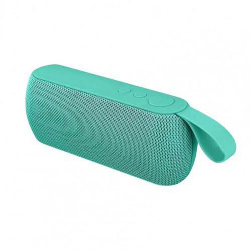 Q106 Wireless Bluetooth-compatible  Speaker 4.2 Outdoor Stereo Music Player Rechargeable Subwoofer green