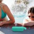 Q106 Wireless Bluetooth compatible  Speaker 4 2 Outdoor Stereo Music Player Rechargeable Subwoofer green