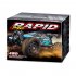 Q117 Full Scale High speed Remote Control Car Off road Vehicle Metal Model Racing Car Toys for Kids Blue
