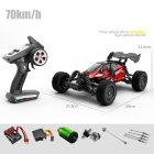 Q117 Full Scale High-speed Remote Control Car Off-road Vehicle Metal Model Racing Car Toys for Kids Red