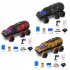 Q118 Remote Control Car with 1500pcs Water Shots 6wd Off Road RC Crawler Car Space Vehicle Toy Yellow