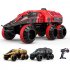 Q118 Remote Control Car with 1500pcs Water Shots 6wd Off Road RC Crawler Car Space Vehicle Toy Dark Gray