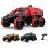Q118 Remote Control Car with 1500pcs Water Shots 6wd Off Road RC Crawler Car Space Vehicle Toy Yellow