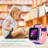 Q12 Kids Smart Watch IP67 Waterproof SOS Anti lost Location Locator 2 way Calling Phone Smartwatch Child Gifts pink