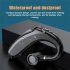 Q12 Wireless Earpiece 48 Hours Talktime Microphone 720 Hours Standby Cellphone Headset Hands Free Earphone black