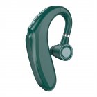 Q12 Wireless Earpiece 48 Hours Talktime Microphone 720 Hours Standby Cellphone Headset Hands-Free Earphone green