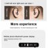 Q12 Wireless Earpiece 48 Hours Talktime Microphone 720 Hours Standby Cellphone Headset Hands Free Earphone black