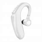 Q12 Wireless Earpiece 48 Hours Talktime Microphone 720 Hours Standby Cellphone Headset Hands-Free Earphone White