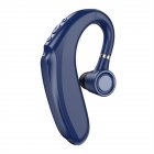 Q12 Wireless Earpiece 48 Hours Talktime Microphone 720 Hours Standby Cellphone Headset Hands-Free Earphone blue
