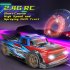 Q123 1 16 2 4g 4wd Spray Drift RC Car LED Light Full Proportional Short Course Off Road Truck Vehicles Models Toys Red