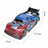 Q123 1 16 2 4g 4wd Spray Drift RC Car LED Light Full Proportional Short Course Off Road Truck Vehicles Models Toys Red