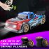 Q123 1 16 2 4g 4wd Spray Drift RC Car LED Light Full Proportional Short Course Off Road Truck Vehicles Models Toys Red