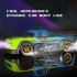 Q123 1 16 2 4g 4wd Spray Drift RC Car LED Light Full Proportional Short Course Off Road Truck Vehicles Models Toys Red