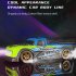 Q123 1 16 2 4g 4wd Spray Drift RC Car LED Light Full Proportional Short Course Off Road Truck Vehicles Models Toys Red