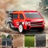 Q125 2 4g Remote Control Car 4wd Off road Vehicle High speed Full scale Simulation Mpv Business Drift Car Blue