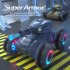 Q126 Remote Control Car Spray Tank Light Programming Drift Car Children Toys Green track single control