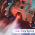 Q126 Remote Control Car Spray Tank Light Programming Drift Car Children Toys Green track single control
