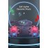 Q126 Remote Control Car Spray Tank Light Programming Drift Car Children Toys Green wheel dual control